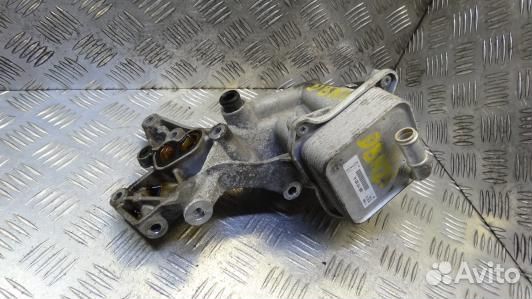 Корпус масляного фильтра бензиновый skoda fabia 2