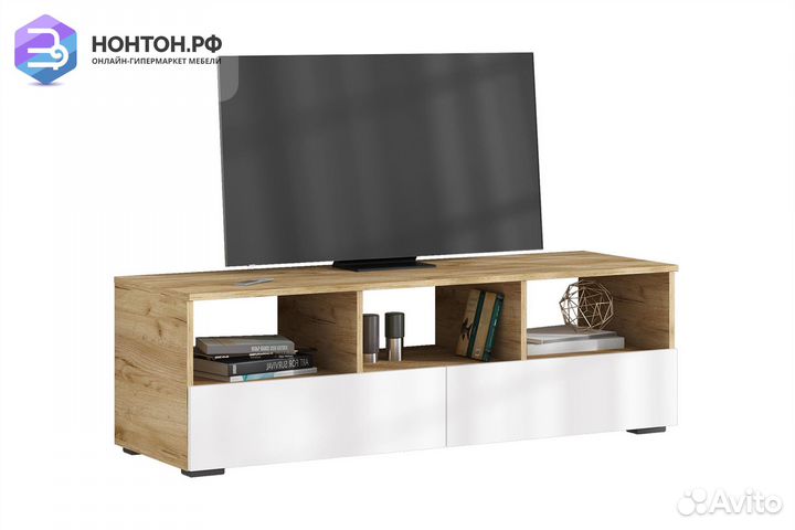 Тв-тумба Ирма дуб крафт золото