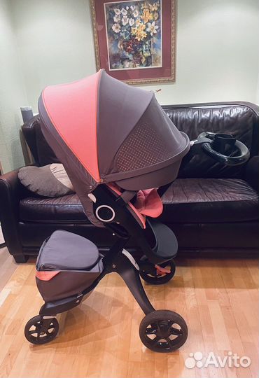 Коляска stokke xplory v5 coral
