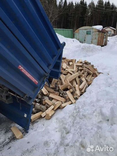 Дрова березовые. Колотые
