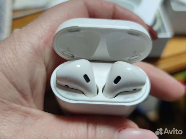 Наушники TWS Apple Airpods 2 (mv7n2ru/A)
