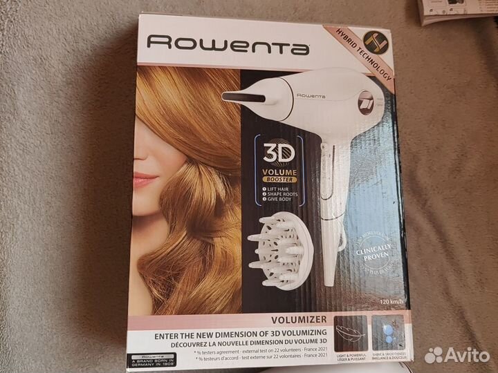 Фен для волос Rowenta Volumizer CV6135F0