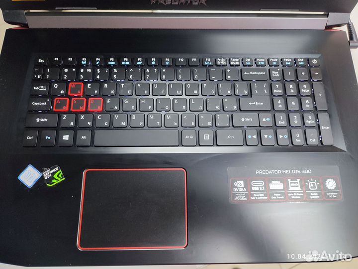 Игровой Acer predator Core i7+16gb+GTX+nvme+17.3
