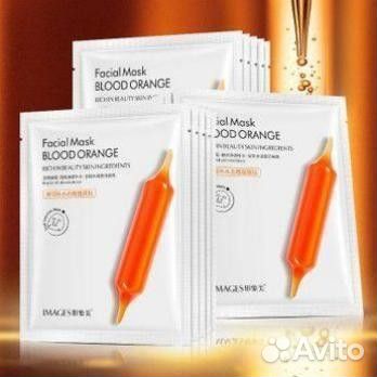 Тканевая маска с красным апельсином Images