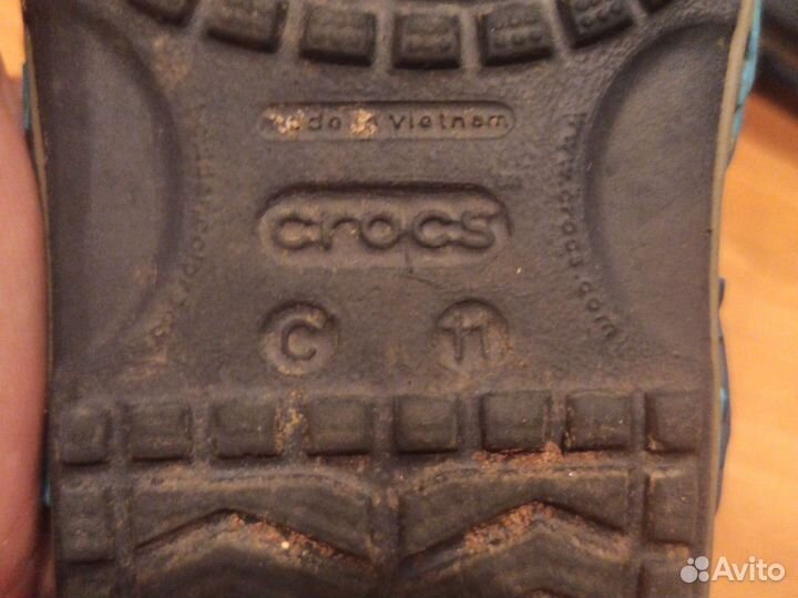 Сланцы детские crocs