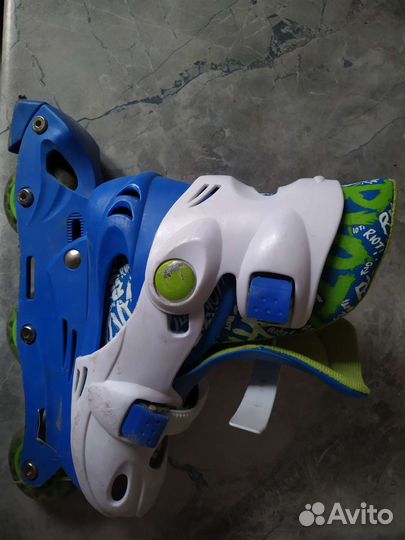 Роликовые коньки детские раздвижные