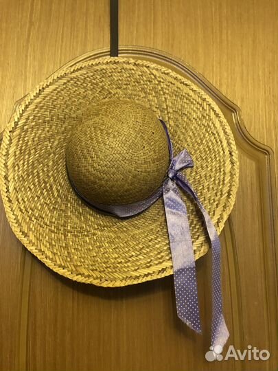Пляжная шляпка