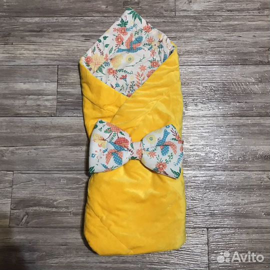 Конверт одеяло на выписку новый