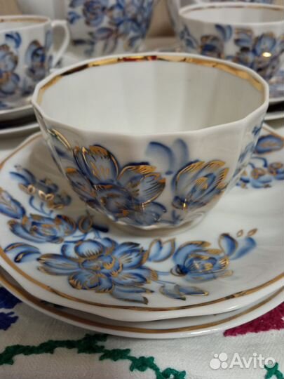 Чайный сервиз СССР Вербилки