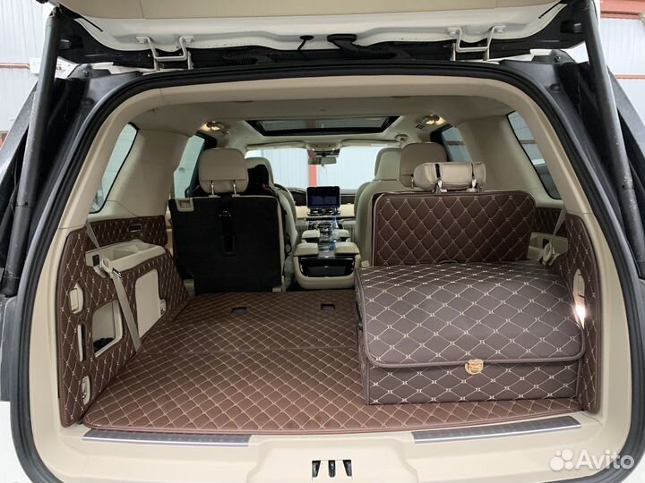 3d коврики в багажник Toyota Rush