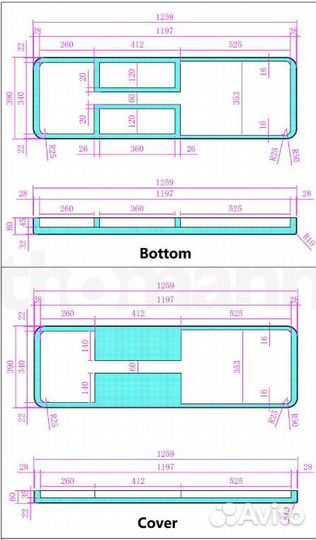 Кейс для бас-гитары Thomann E-Bass Case ABS