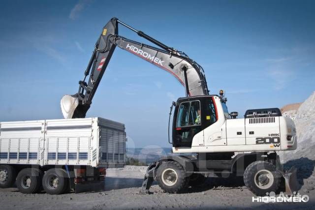 Колёсный экскаватор Hidromek HMK 210 W, 2024