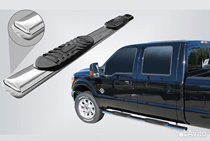 Пороги на Toyota Hilux c 2006