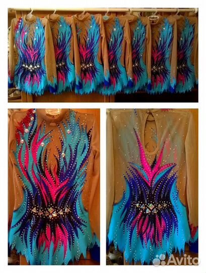 Пошив купальников для художественной гимнастики