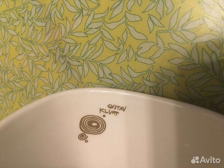 Кофейная пара Goebel, Gustav Klimt Поцелуй