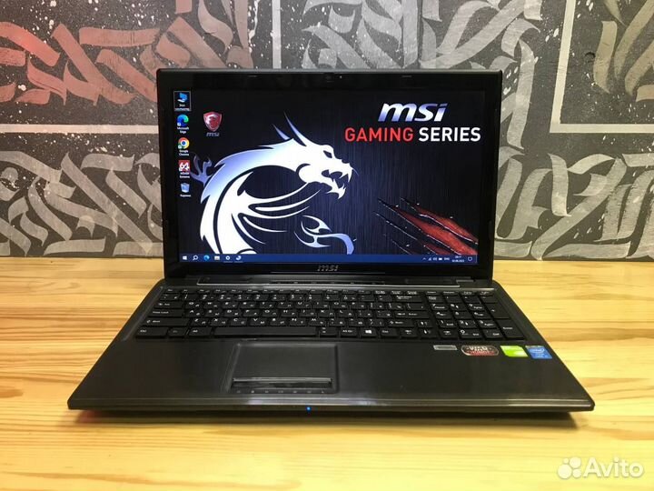 Игровой ноутбук MSI Core-i5/8gb/Geforce/SSD