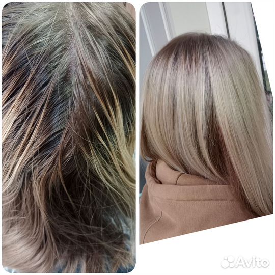 Стрижка+окрашивание