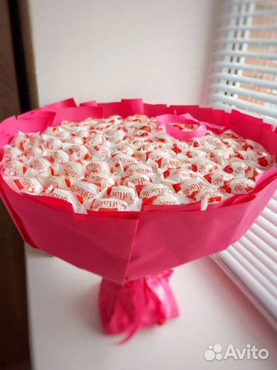 Сладкие букеты из конфет