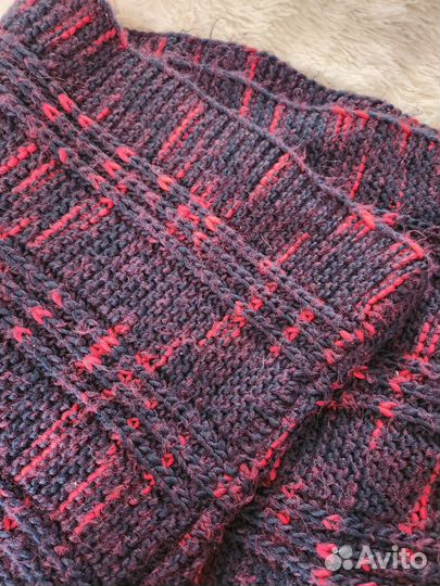 Шарф снуд женский зимний