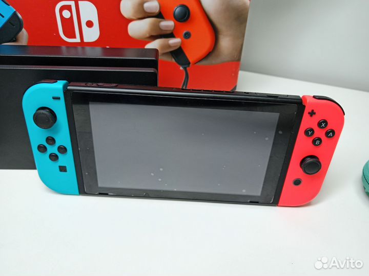 Nintendo Switch 232gb V2 Neon Прошита 999игр