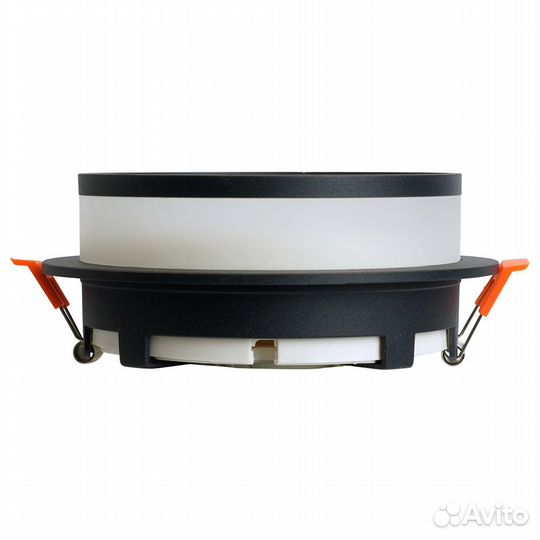 Светильник встраиваемый потолочный GX70 черный