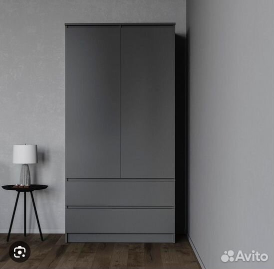 Шкаф стиль Икеа двухстворчатый 