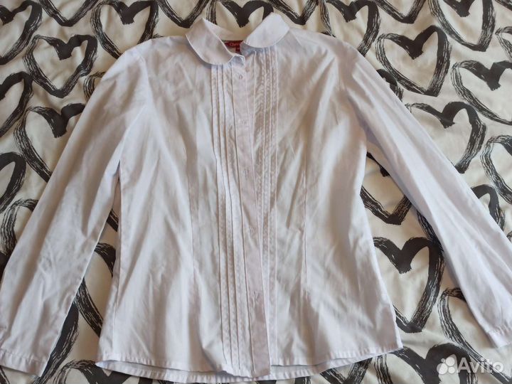 Школьная рубашка на девочку, 146 р