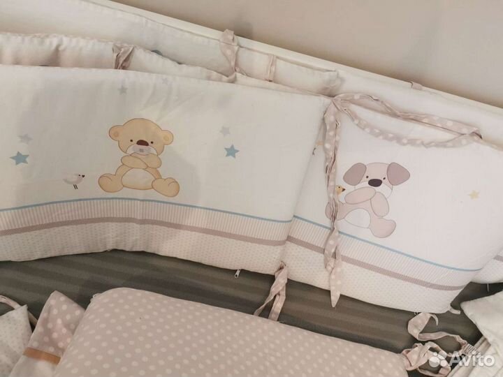 Комплeкт детского пастельного белья Pеrina