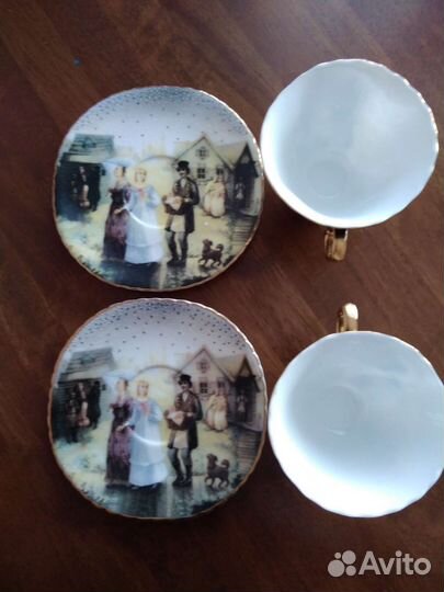 Чайная пара английский фарфор