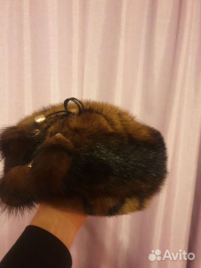 Берет норковый