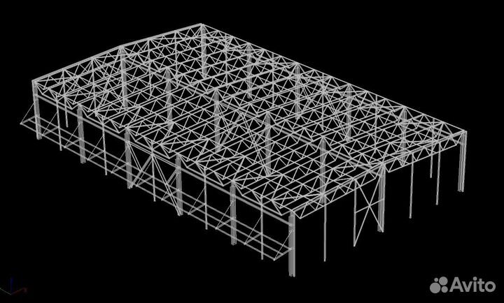 Проектирование зданий из металлоконструкций кмд км