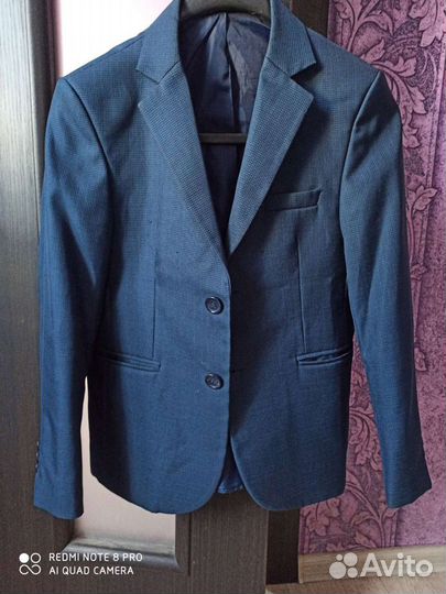 Пиджак на мальчика 146