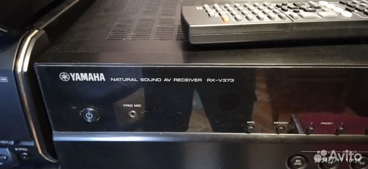 Ресивер yamaha rx v 373