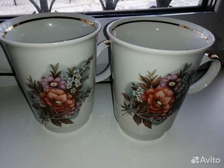 Фарфоровые кружки СССР