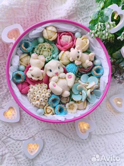 Шоколадный набор с зайчиком