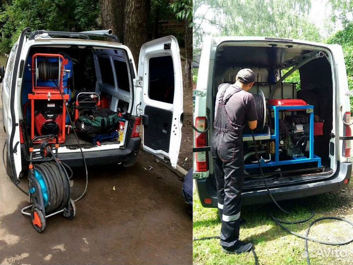 Прочистка канализации / Устранение засоров Частник