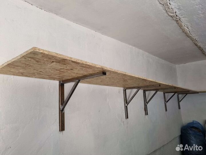 Подвесные полки в гараж