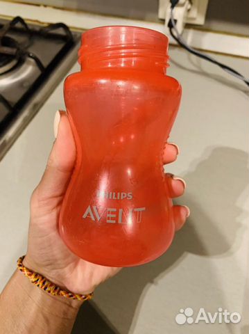 Поильник с трубочкой avent и второй зеленый