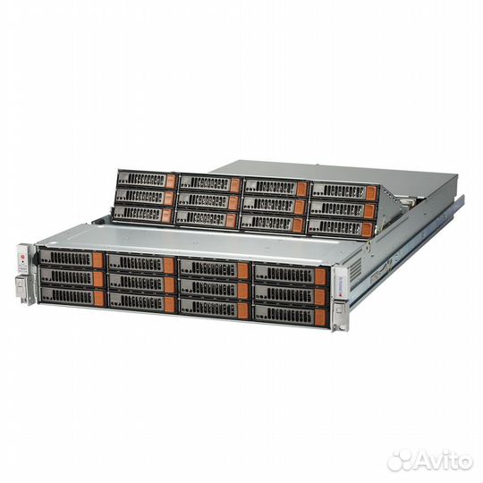 Серверный корпус SuperMicro CSE-826SE1C-R1K02jbod