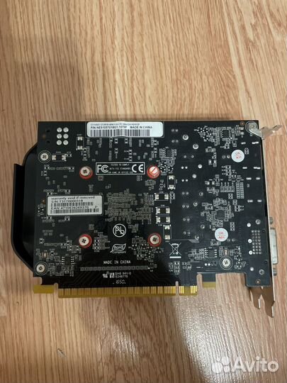 Видеокарта gtx 1050 ti 4gb palit