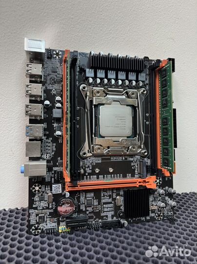 Комплект x99 10 ядер 20 потоков 16gb