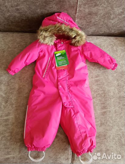 Зимний комбинезон reima 80(+6) +поддева Reima