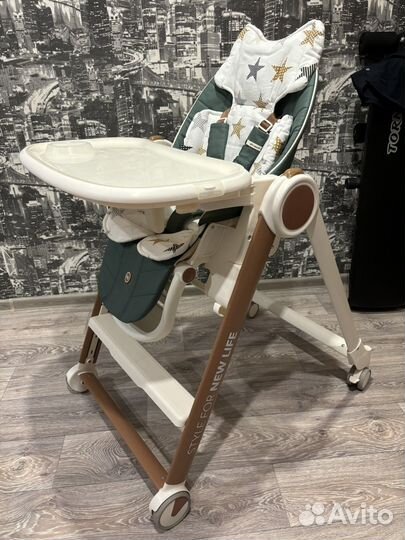 Стульчик для кормления happy baby berny v2