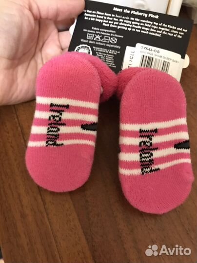 Носочки для новорожденного(девочка)