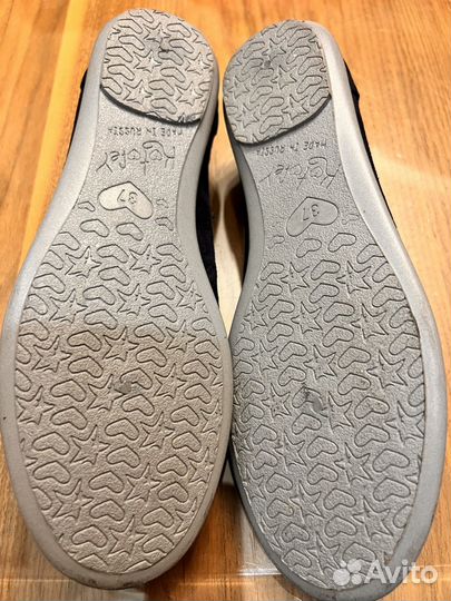 Балетки Котофей, 37 размер, натуральная замша