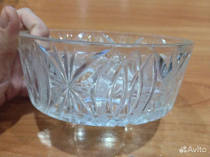 Хрустальный саталтник СССР, диаметр 15,5 см