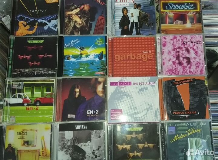 Фирменные аудио CD. семь дней в неделю