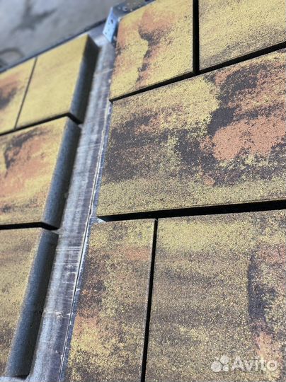 Тротуарная плитка цветная