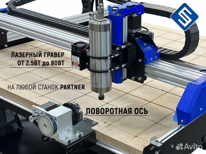 Фрезерный станок с чпу для дерева и пластика