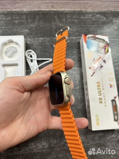 Смарт часы Apple watch x8 ultra новые
